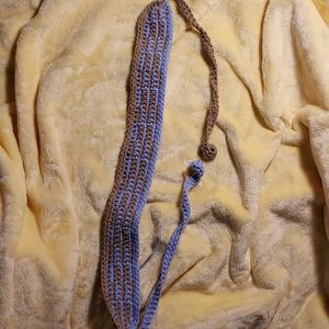 Crochet Checkered Headband